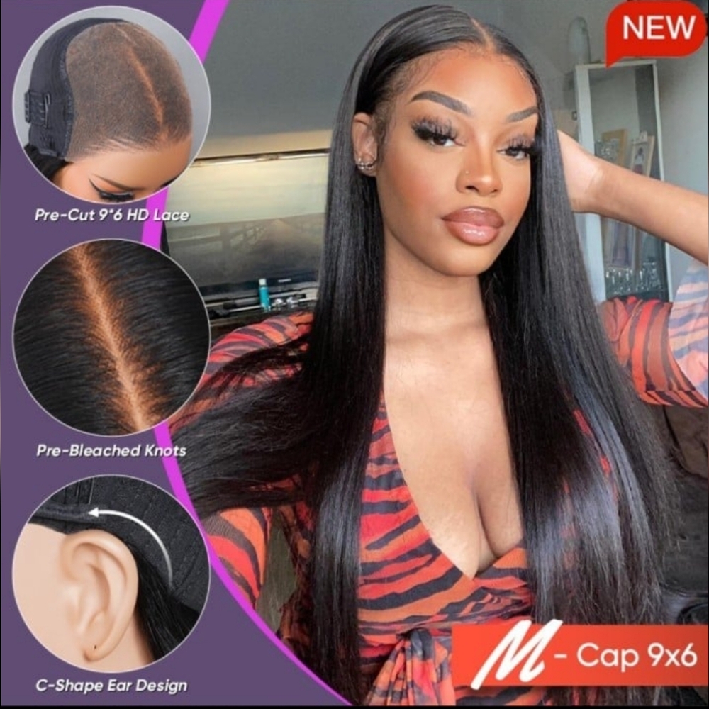 Wigfever 26 Inch Brazilian Silky Straight Human Hair Wig